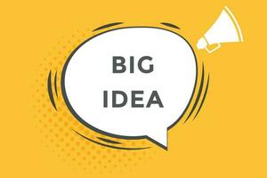 big idea vectors, sign, level bubble speech big idea vector