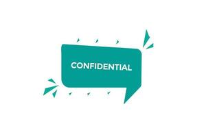 confidential vectors, sign, level bubble speech confidential vector