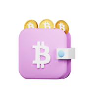 bitcoin 3d icon pack png