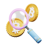 bitcoin 3d icon pack png