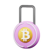 bitcoin 3d icône pack png