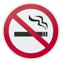 señal de no fumar png