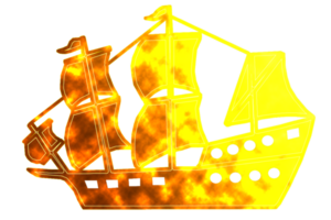 ikon logotyp gammal fartyg png