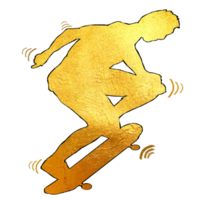 icona persona giocare skateboard png