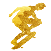 icon person play skateboard png