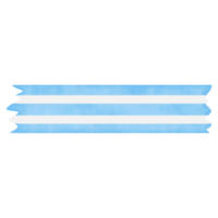 Washi Tape Blue Stripe Line png