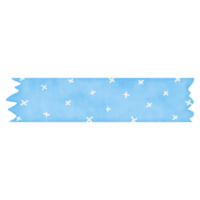 Blau Washi Band x Muster png