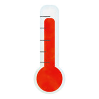 caldo temperatura acquerello illustrazione png