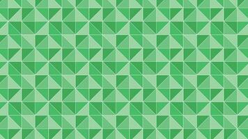 Green diamond pyramids Vector abstract tiled seamless pattern background with pyramids, geometric shapes vector background
