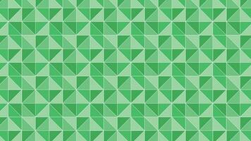 Green diamond pyramids Vector abstract tiled seamless pattern background with pyramids, geometric shapes vector background