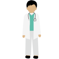 Cute Faceless Doctor png