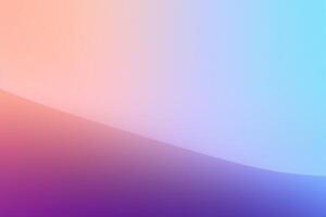 Abstract blurred gradient pastel colors background. photo