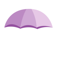 brillant pastel violet parapluie png