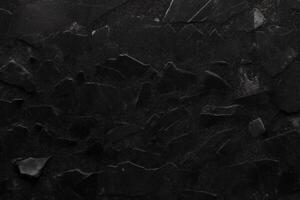 Black marble texture background pattern with high resolution. photo
