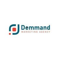 Demmand Marketing Agency Logo Template vector