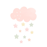 Baby Cloud Star png