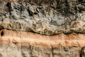 Rocks texture close-up photo