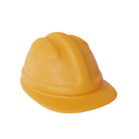 3d Construction safety helmet png