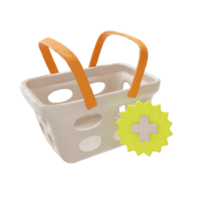 3d Add product to Shopping Cart png