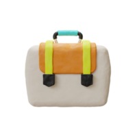 vacances sac 3d illustration png