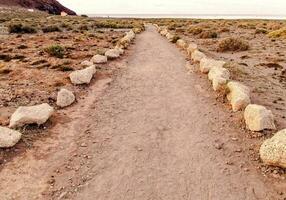 Scenic rocky landscape photo