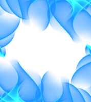 bleu abstrait ondulé pente courbe lignes transparent png Contexte