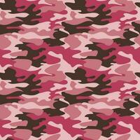 Camouflage abstract background graphic design, camo pink colors pattern seamless vector illustration