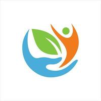 Eco Health Logo vector