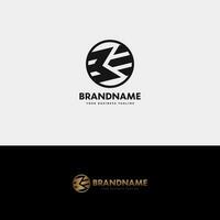 Initial B E Elegant Logo Design, Initial Signature Creative Template vector