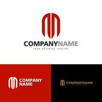 Initial M Elegant Logo Design, Initial Signature Creative Template vector