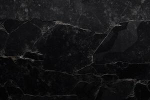 Black marble texture background pattern with high resolution. photo