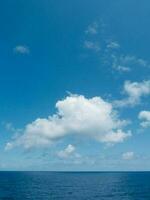 Cloudy sky view photo