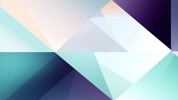 Abstract geometric background with colorful triangles. photo