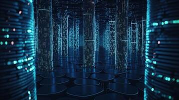 Futuristic technological background3D rendering,3D rendering of abstract technology concept. Futuristic cyberspace background,Abstract 3d rendering of data processing. Futuristic technol. photo