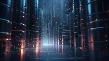 Futuristic technological background3D rendering,3D rendering of abstract technology concept. Futuristic cyberspace background,Abstract 3d rendering of data processing. Futuristic technol. photo