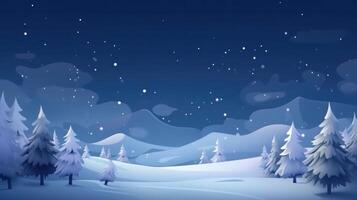 Blue winter natural background. Illustration photo