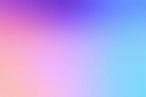 Abstract blurred gradient pastel colors background. photo