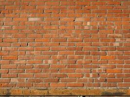 industrial style industrial red brick wall background photo