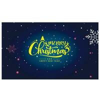 Joyful Christmas Decorations vector