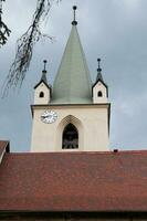 Architectural buildings found in the historical center of Targul Mures photo