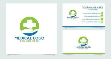 Medical Logo Design Template Vector Graphic Branding Element