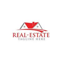 Real estate logo design template vector