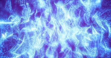 resumen azul energía olas futurista de alta tecnología brillante partículas antecedentes foto