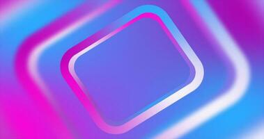 Abstract purple and pink gradient rectangles bright juicy blurred abstract loop background photo