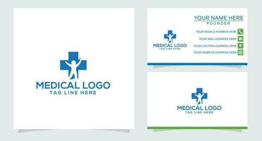 salud cuidado vector logo modelo. médico cuidado de la salud logo diseño modelo.