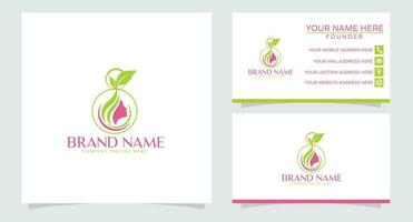 natural beauty logo design collection for salon, spa and cosmetic logo vector