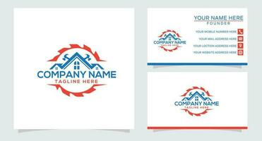 home repair, roofing, remodeling, handyman, home renovation, decor logo vector