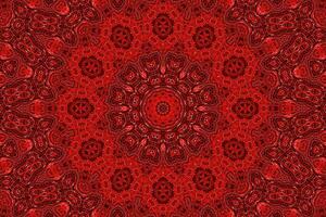 Abstract red pattern background photo