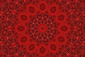 Abstract red pattern background photo