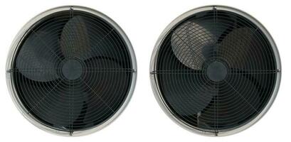fan air cools electric heat, winds, cooler, cold propellants blowing ventilator temperature. clipping path photo